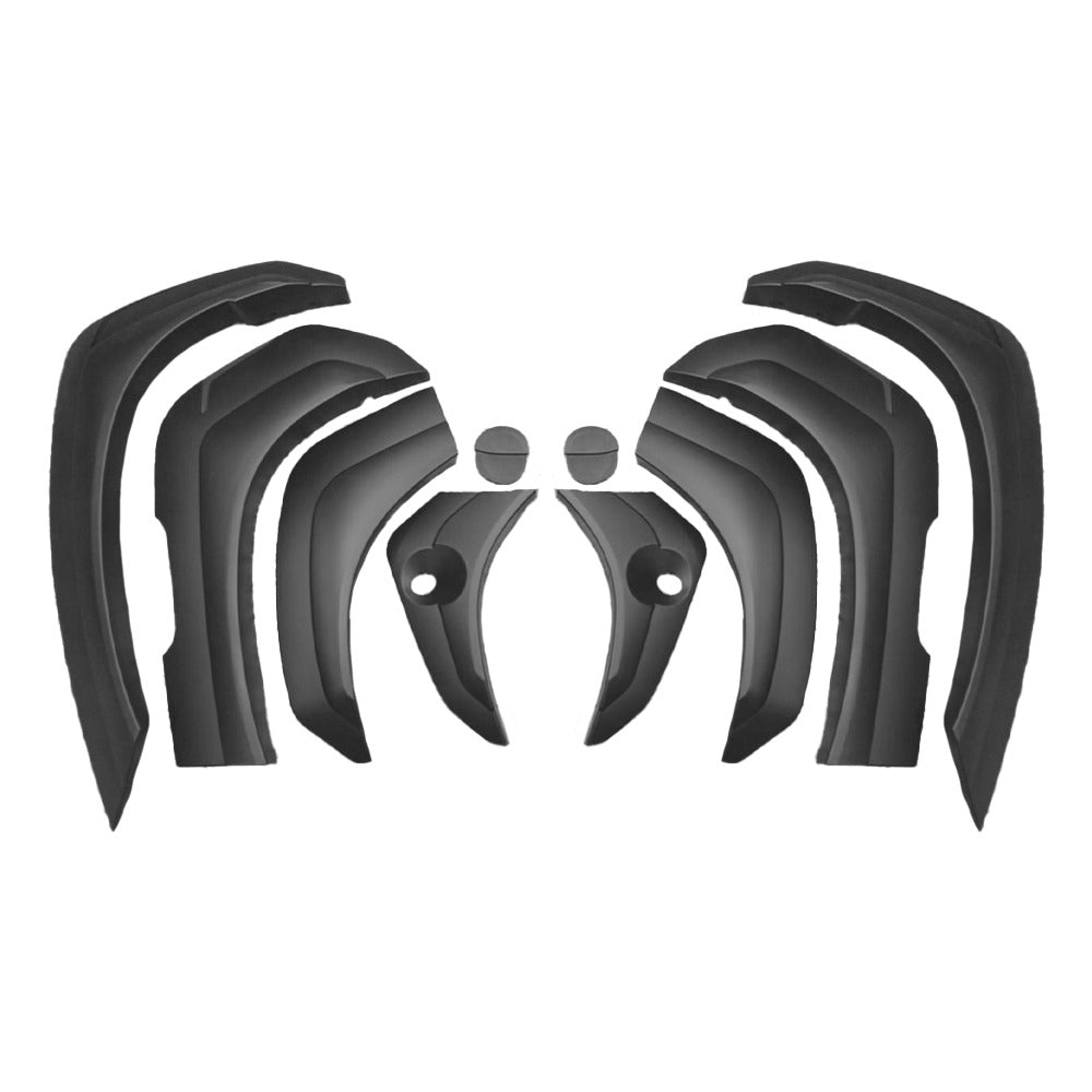 Pajero Sport 2016-2019 V1 Fender Flares Smooth M/B