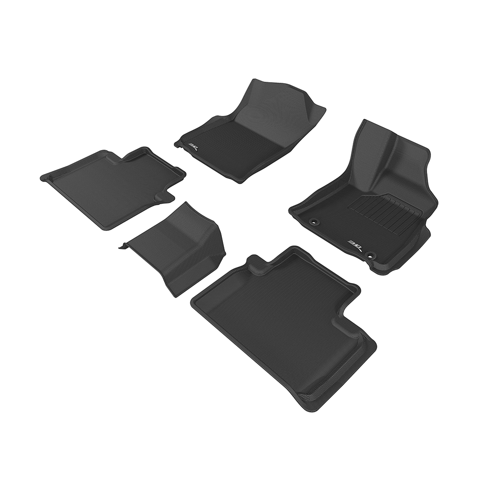 3D MAXpider KAGU Hilux Travo 2026-Present Moulded Floor Mats