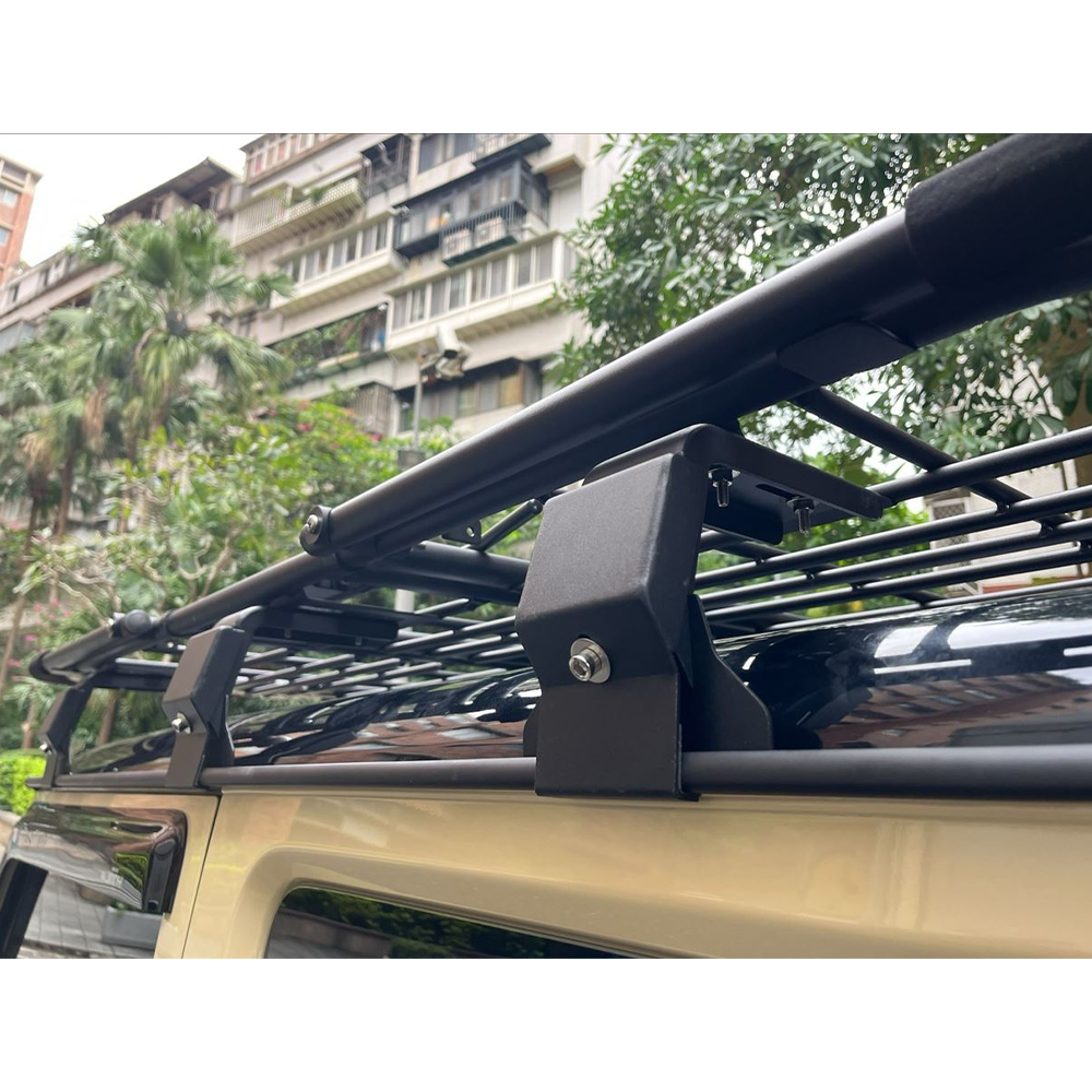 Transforming Car Roof Basket Roof Clamp Style