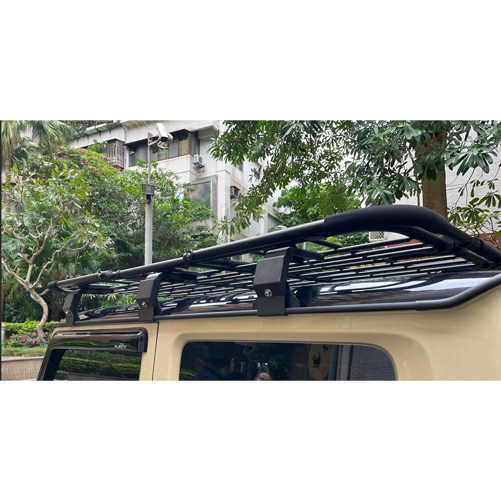 Transforming Car Roof Basket Roof Clamp Style