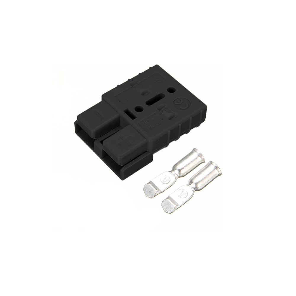 50A Anderson Equivalent Plug - Black