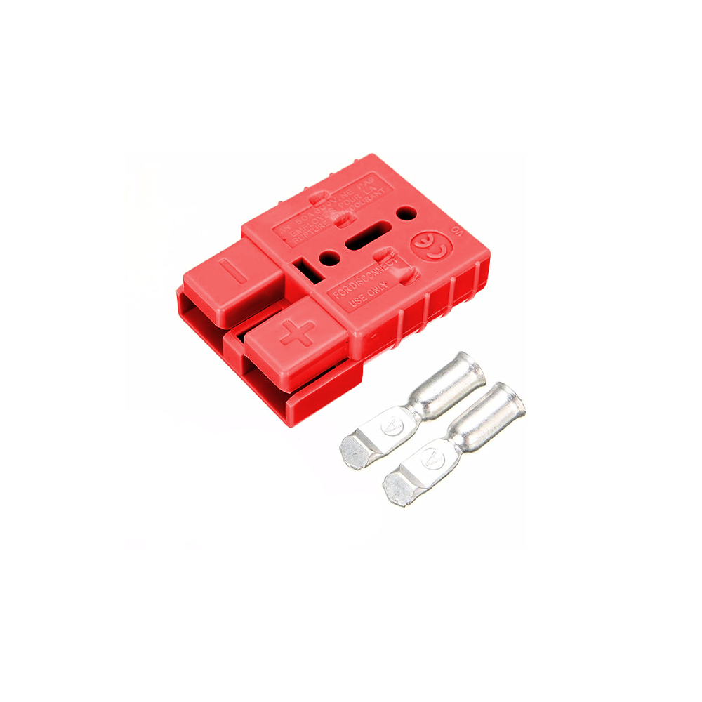 50A Anderson Equivalent Plug - Red