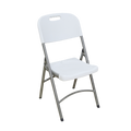 Bushtec HDPE Folding Chair - White