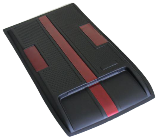 Isuzu Dmax 2017 Bonnet Scoop Red/Black