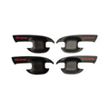 Isuzu 2022 Door Handle Cups with Red