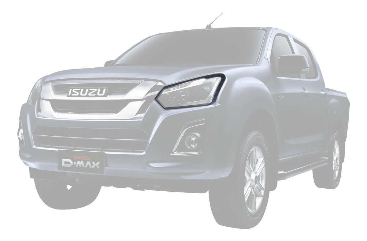 Isuzu DMAX 2016-2020 Head Light Covers M/B