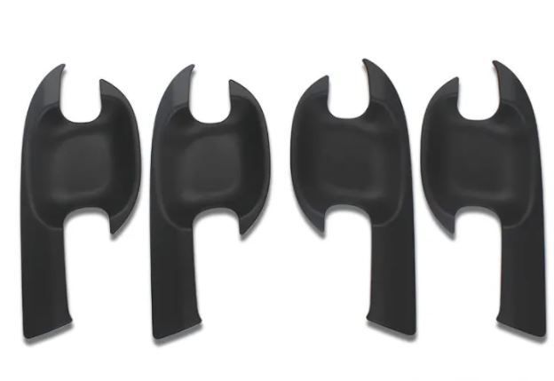 Isuzu DMAX 20+ Door Handle Cups Black D/C No Logo