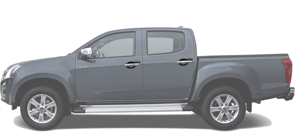 Isuzu DMAX 16+ Door Handle Cups Black