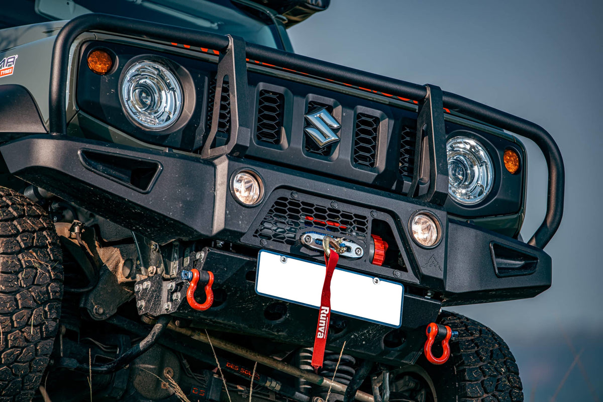 Des Sol Suzuki Jimny Gen 4 (2018-Present) Hoop Style Front Bumper