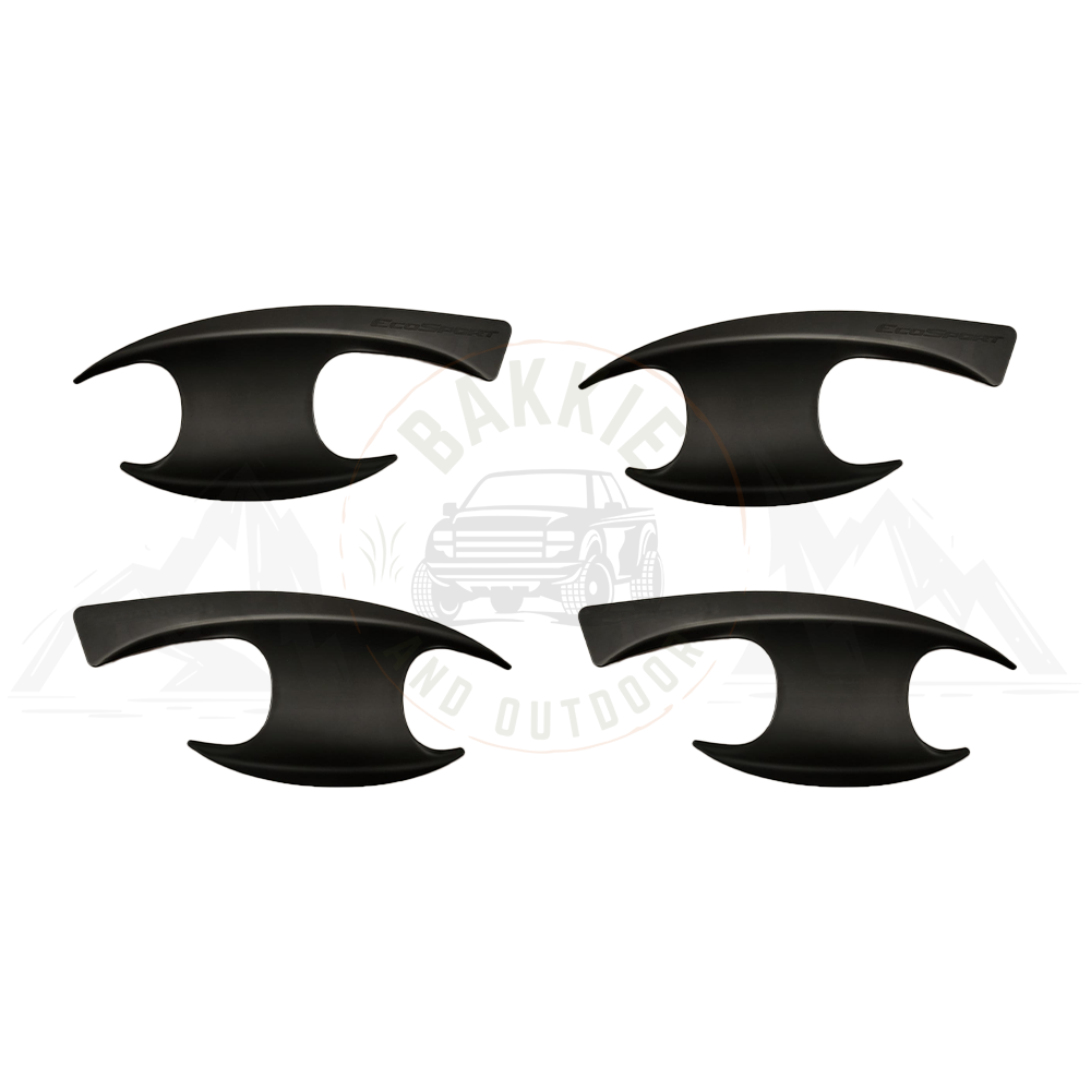 Ecosport 2013-2024 Door Handle Cups Matt Black