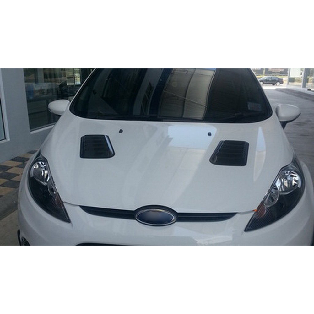 Fiesta 2010-2014 Bonnet Vents Matt Black