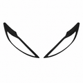 Fiesta 2010-2014 Head Light Cover Matt Black