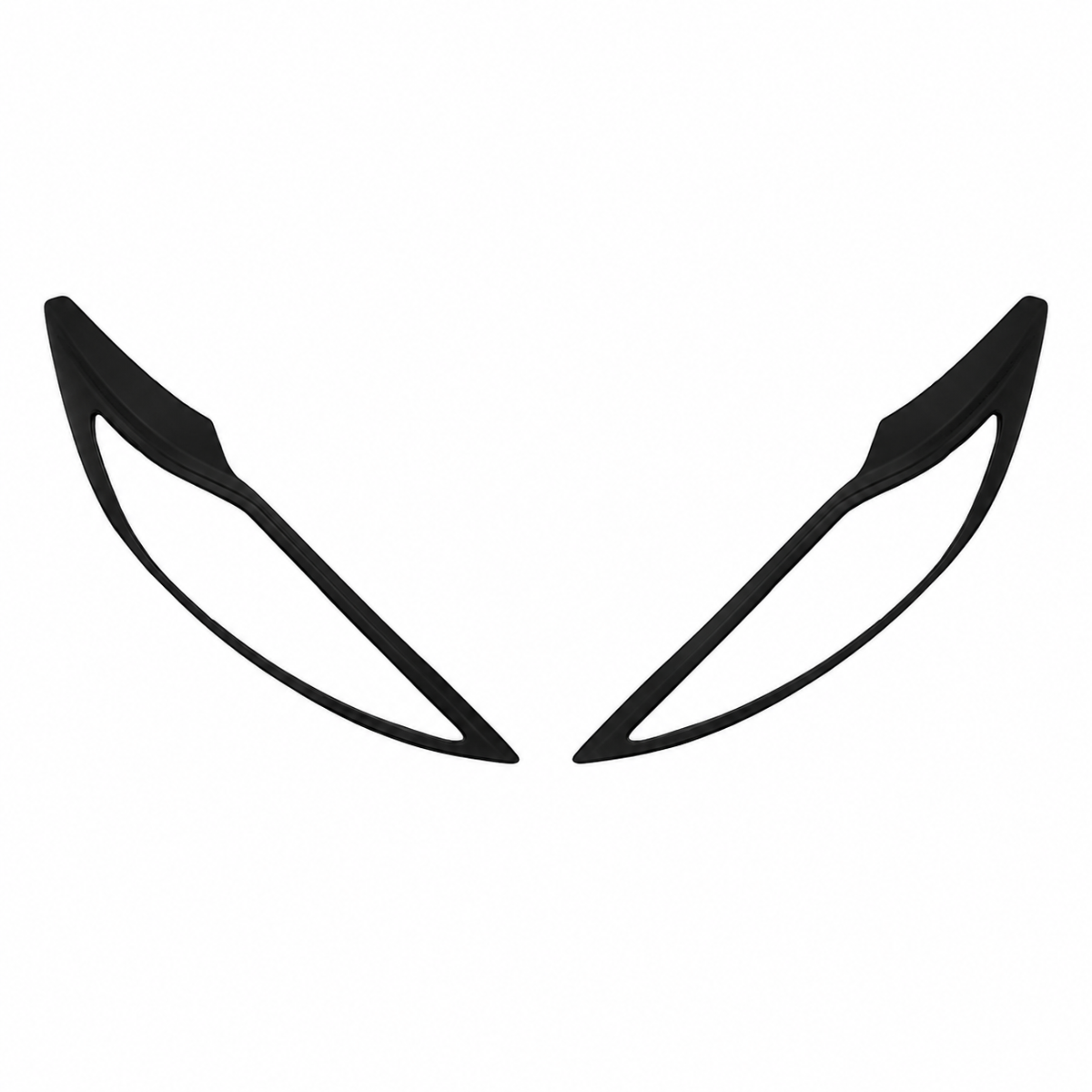 Fiesta 2010-2014 Head Light Cover Matt Black