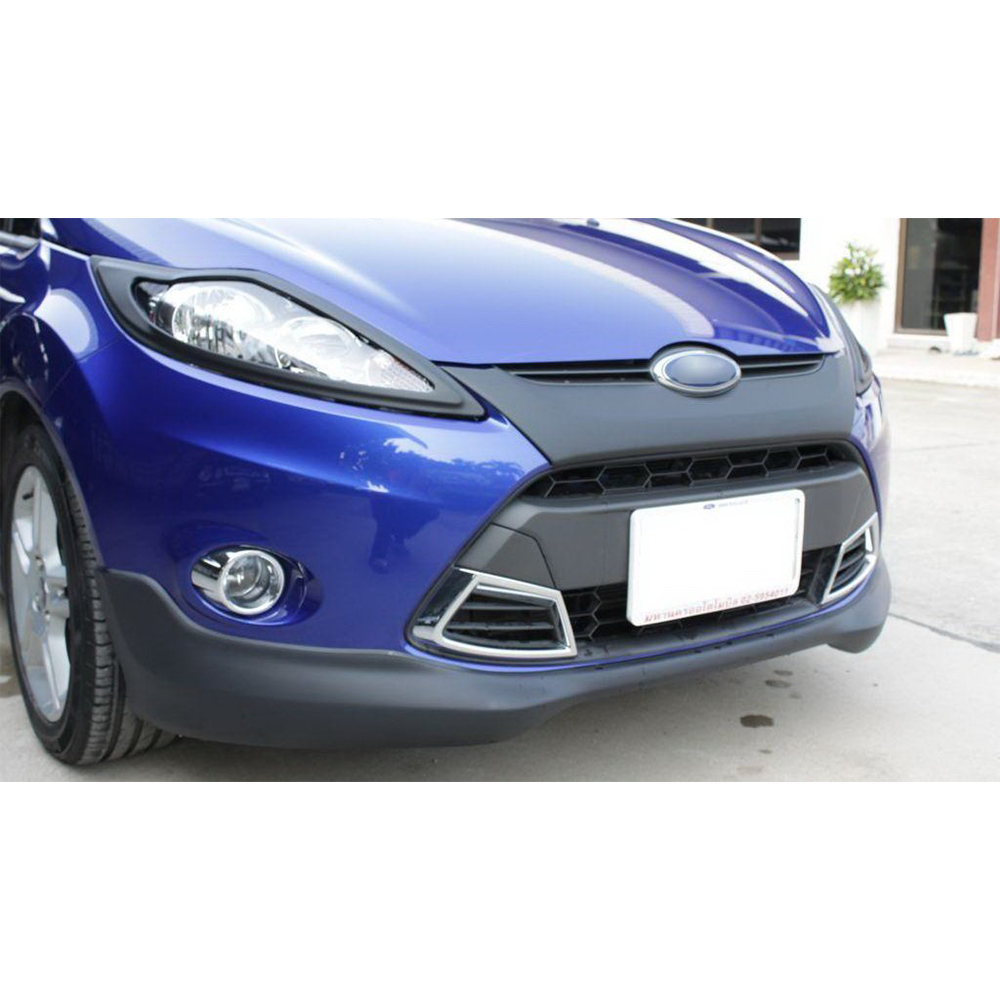 Fiesta 2010-2014 Head Light Cover Matt Black