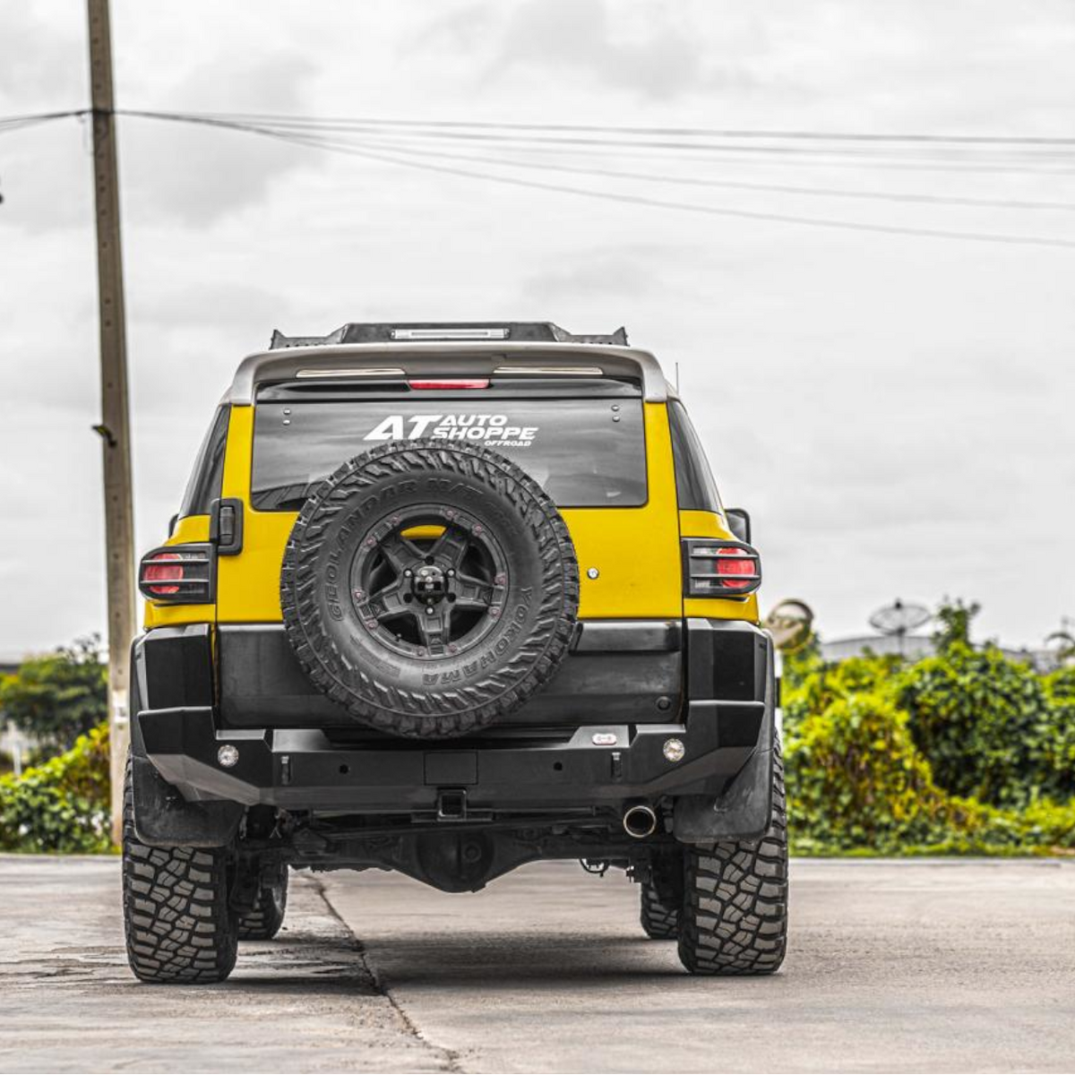 Hamer Complete FJ Cruiser 2011-2025 Night Hawk Rear Bumper - Hamer product image
