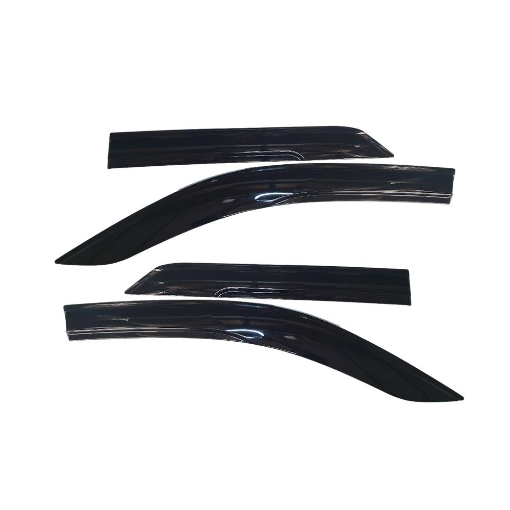 Toyota Fortuner 16+ Weather Guards Black Inj.
