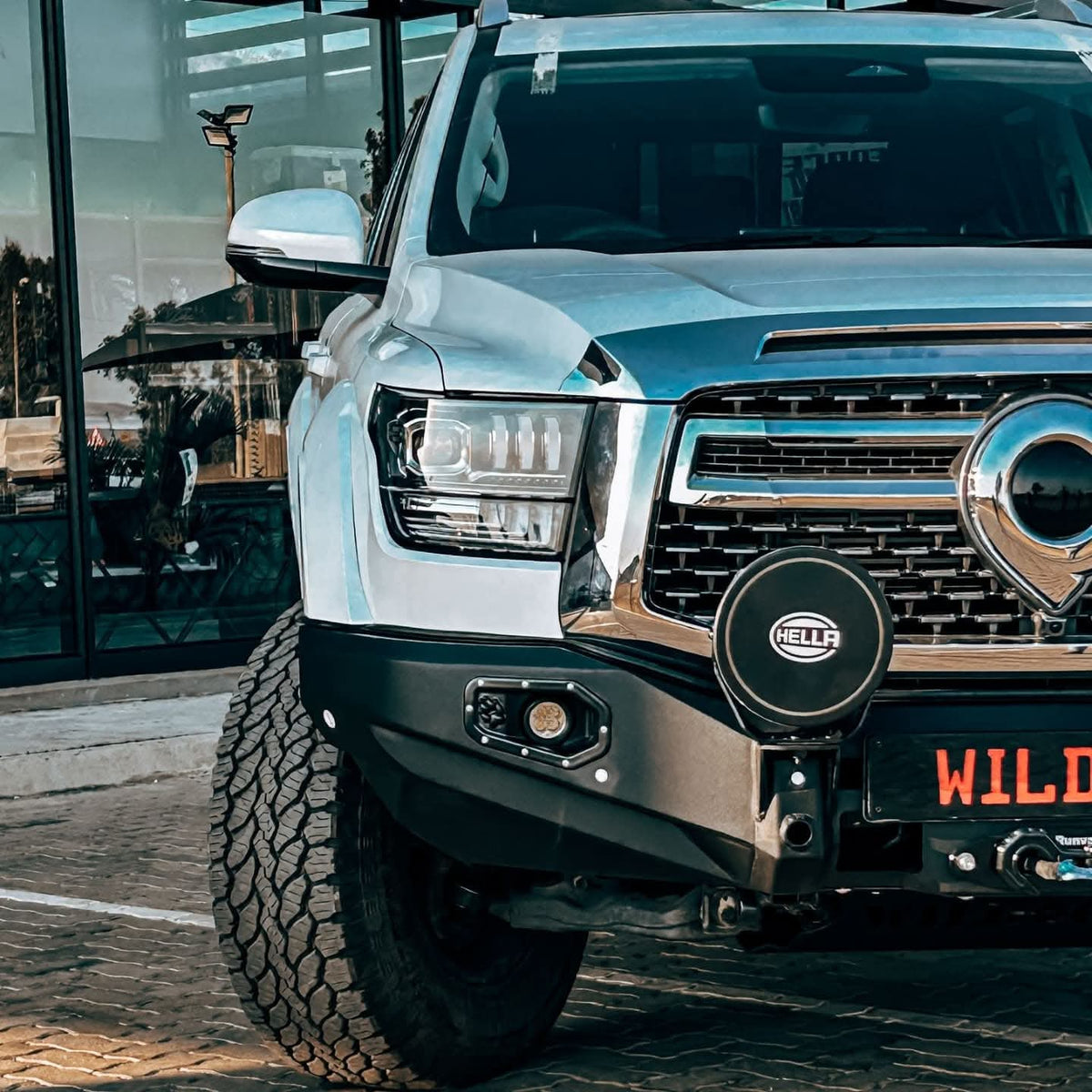 WILDOG GWM P-500 (2024-Present) K9 Front Replacement Bumper - No Nudge
