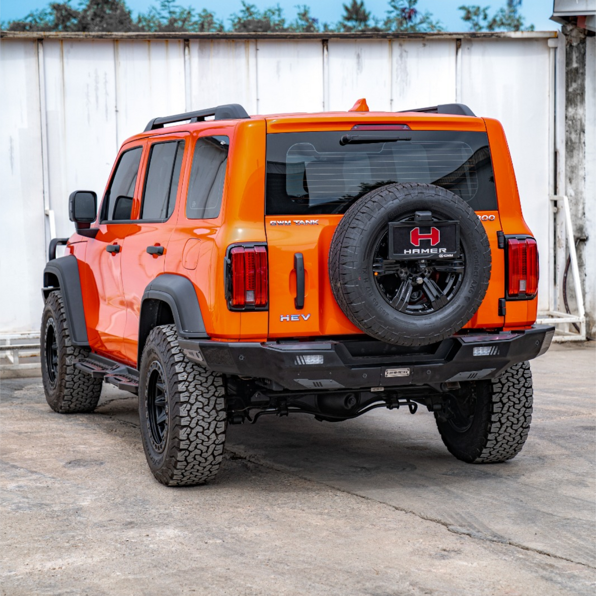 Hamer GWM Tank300 Night Hawk Rear Bumper - Hamer product image