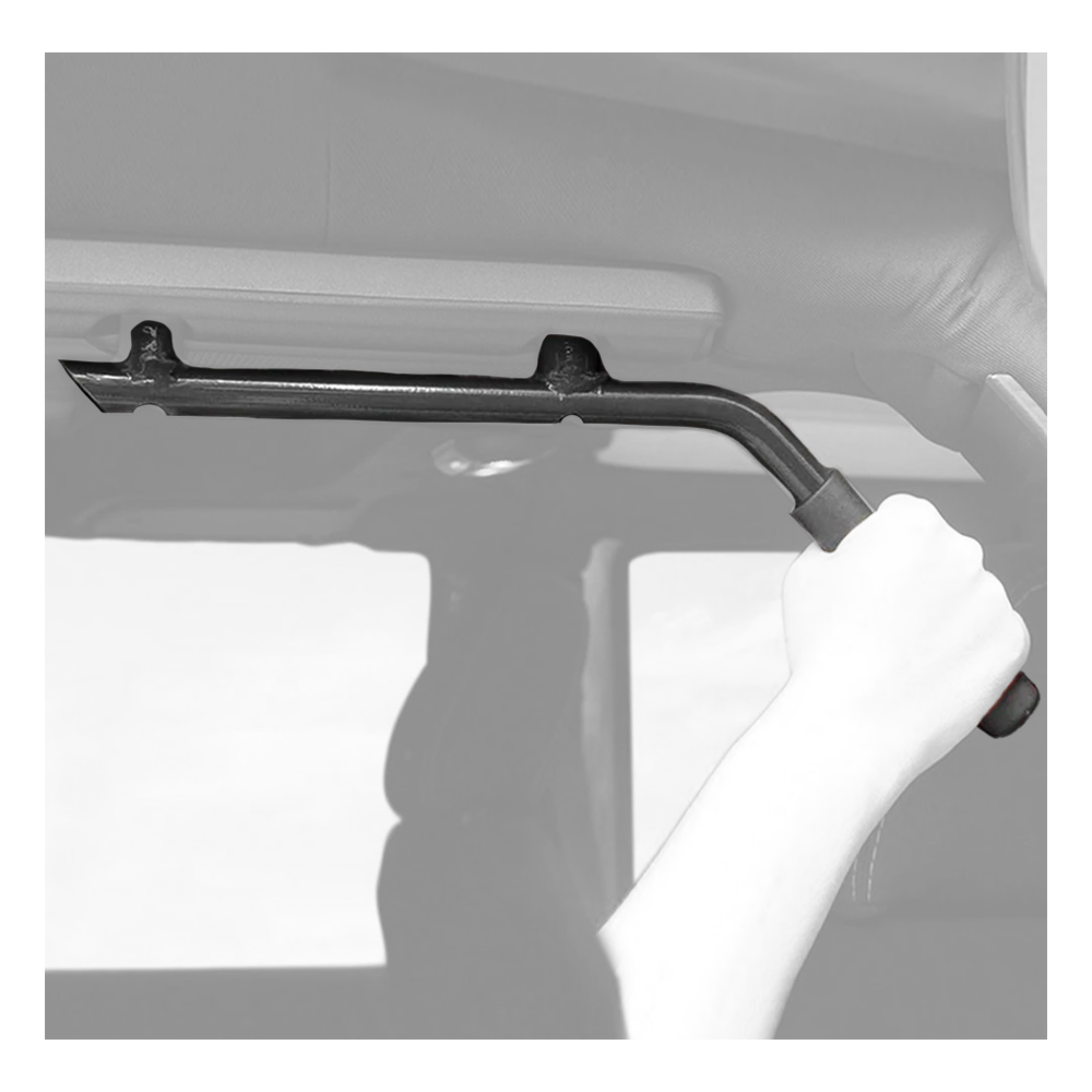Jeep Rear Grab Handle Black Set Wild Boar