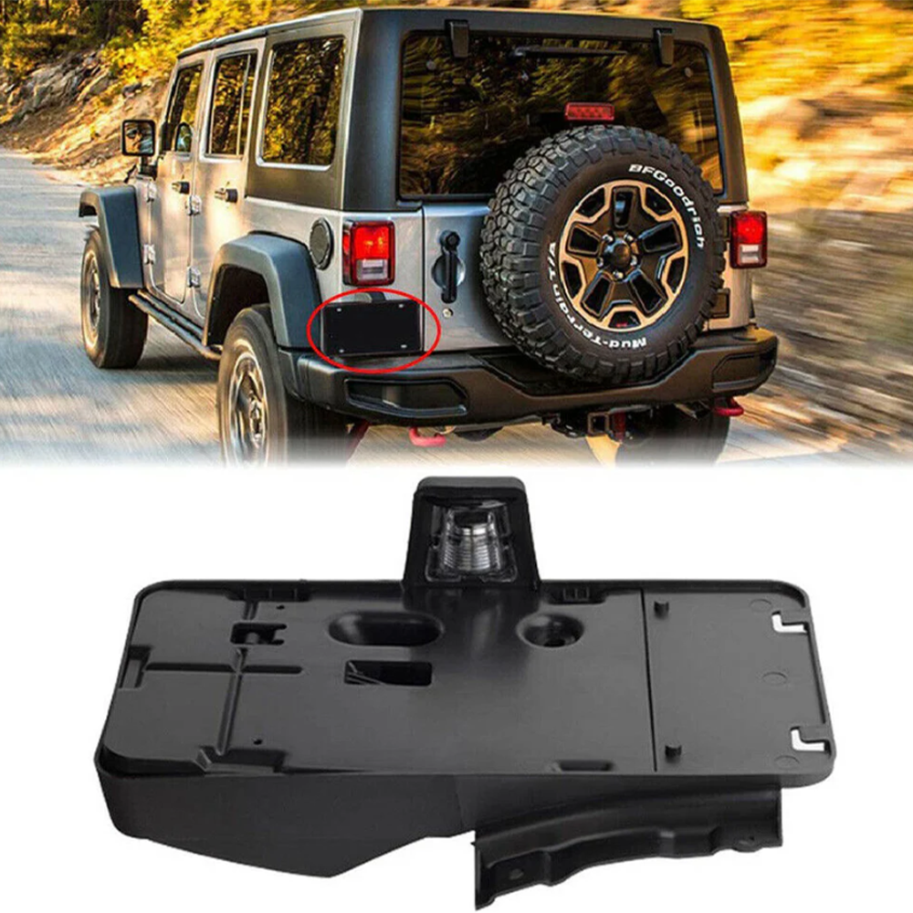 Jeep Licence Plate Holder