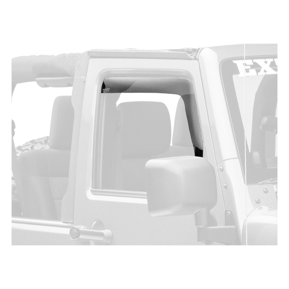 Jeep JK Wrangler Weather Guards Insert 2D
