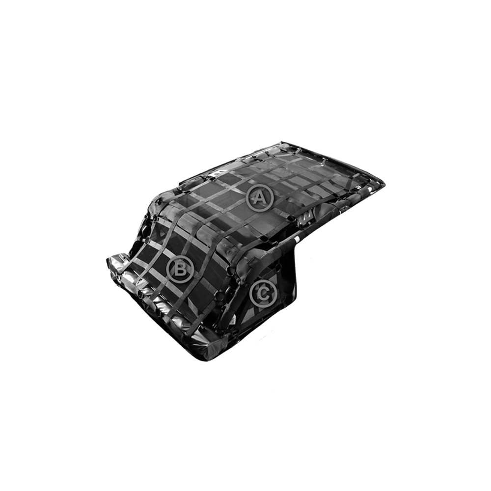 Jeep JK Wrangler Cargo Net 4D