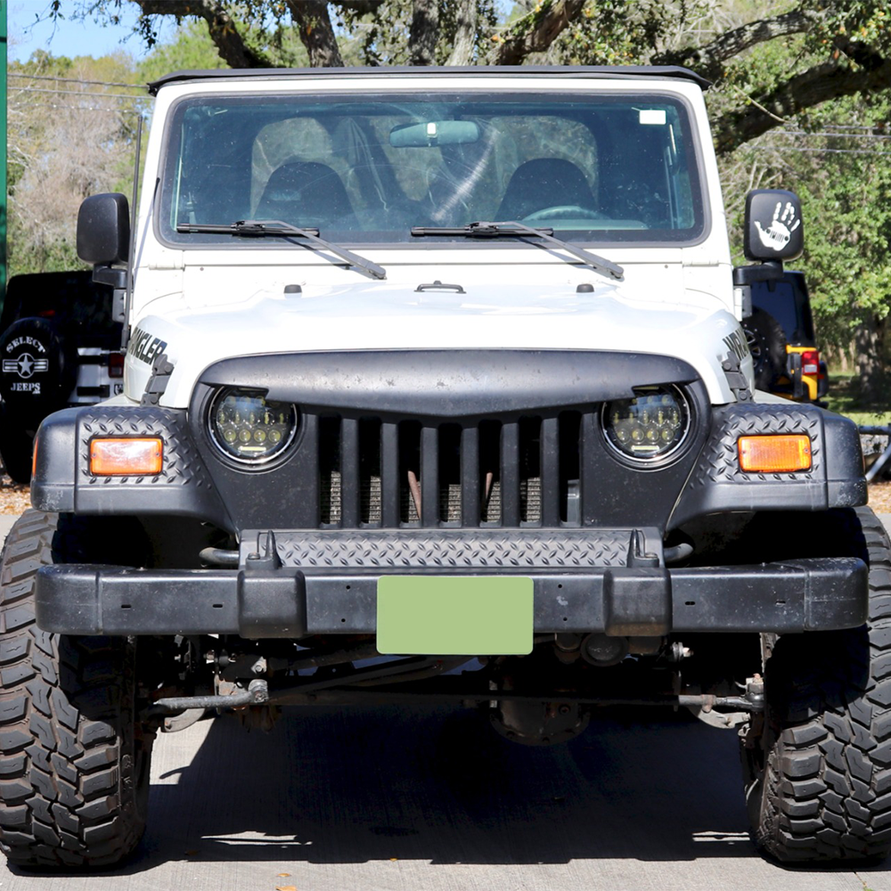 Jeep TJ Angry Bird Grill Black