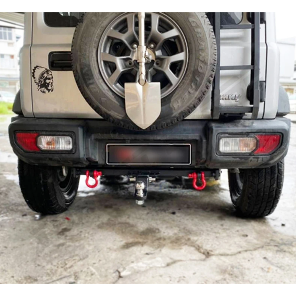 Suzuki Jimny 2019+ Tow Bar with Red Shackles