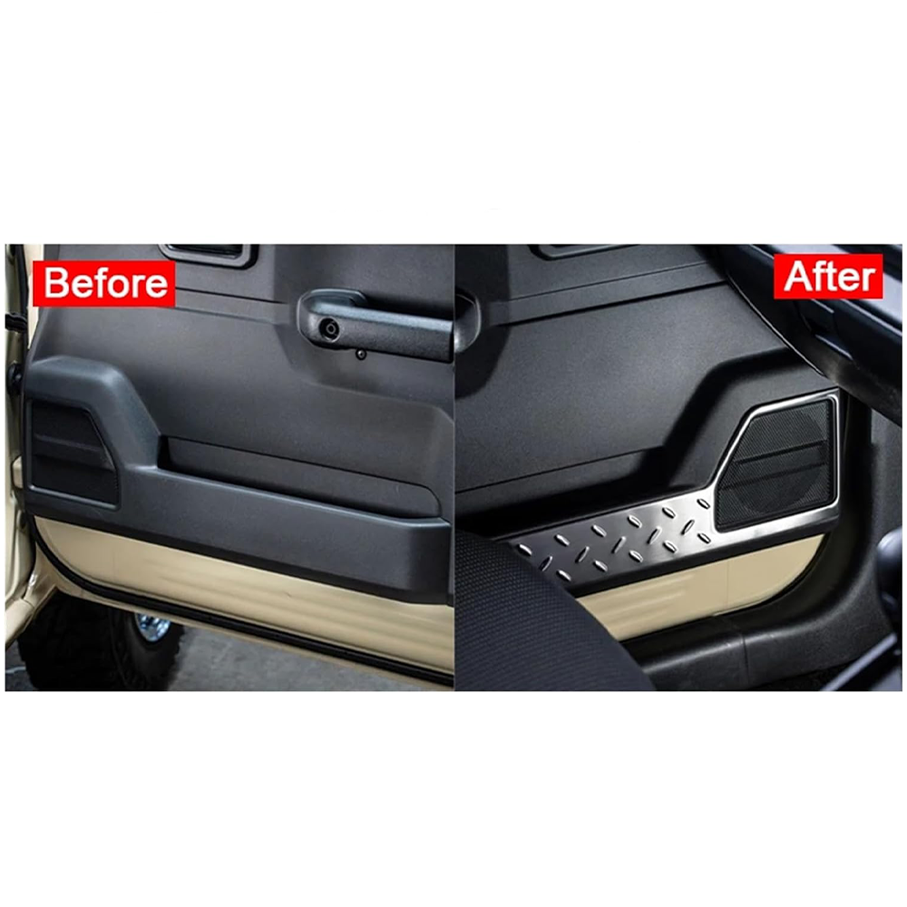 Suzuki Jimny 2019+ Side Door Kick Protector Black