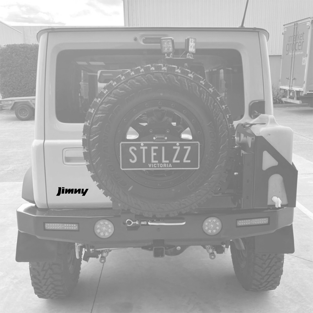 Suzuki Jimny Emblem Rear M/B 157x43mm