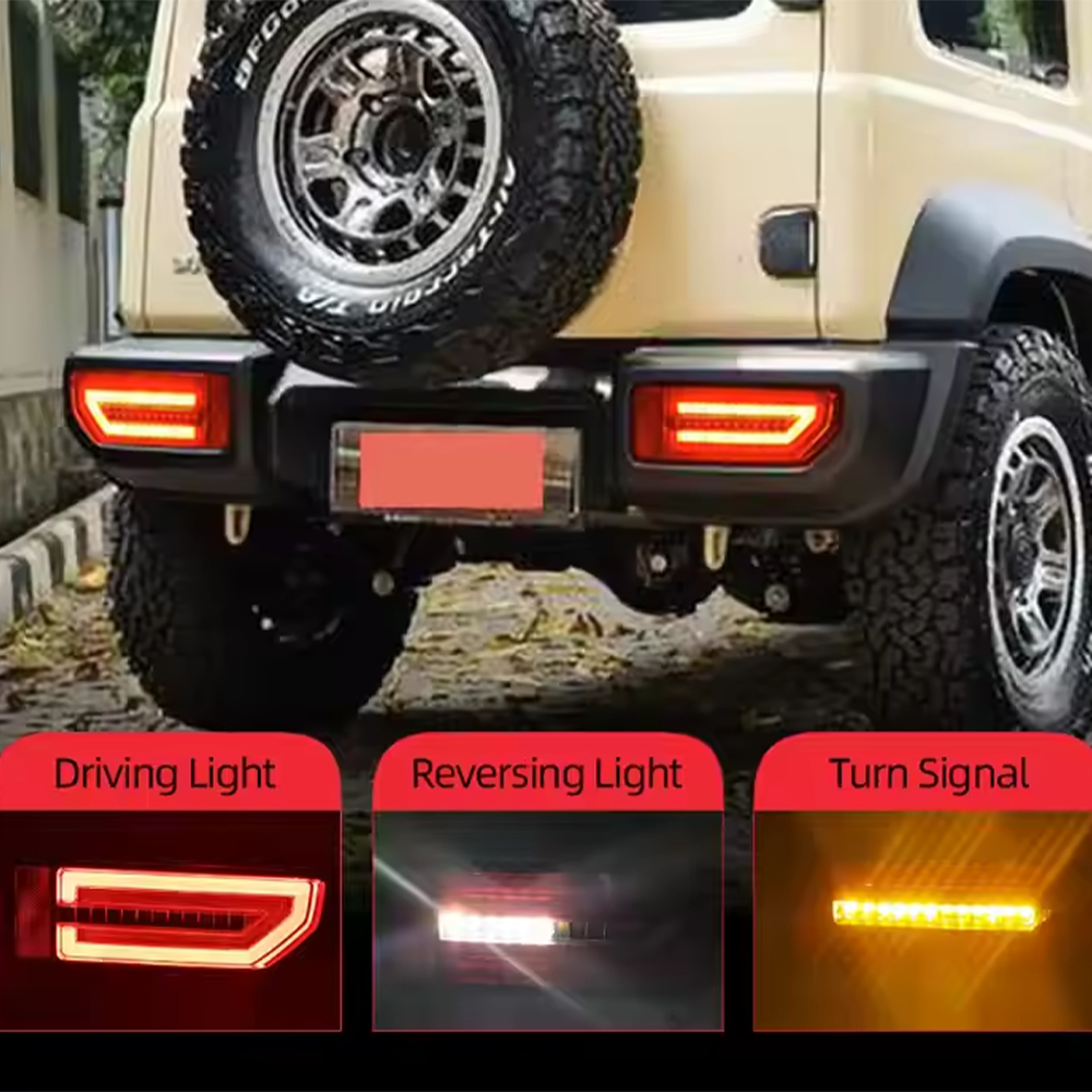 Suzuki JIMNY 2018+ Cyclone Red LED Taillights