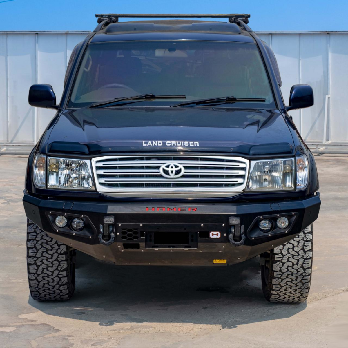 Hamer Toyota Land Cruiser 100 King Series Front Bumper - Hamer product image