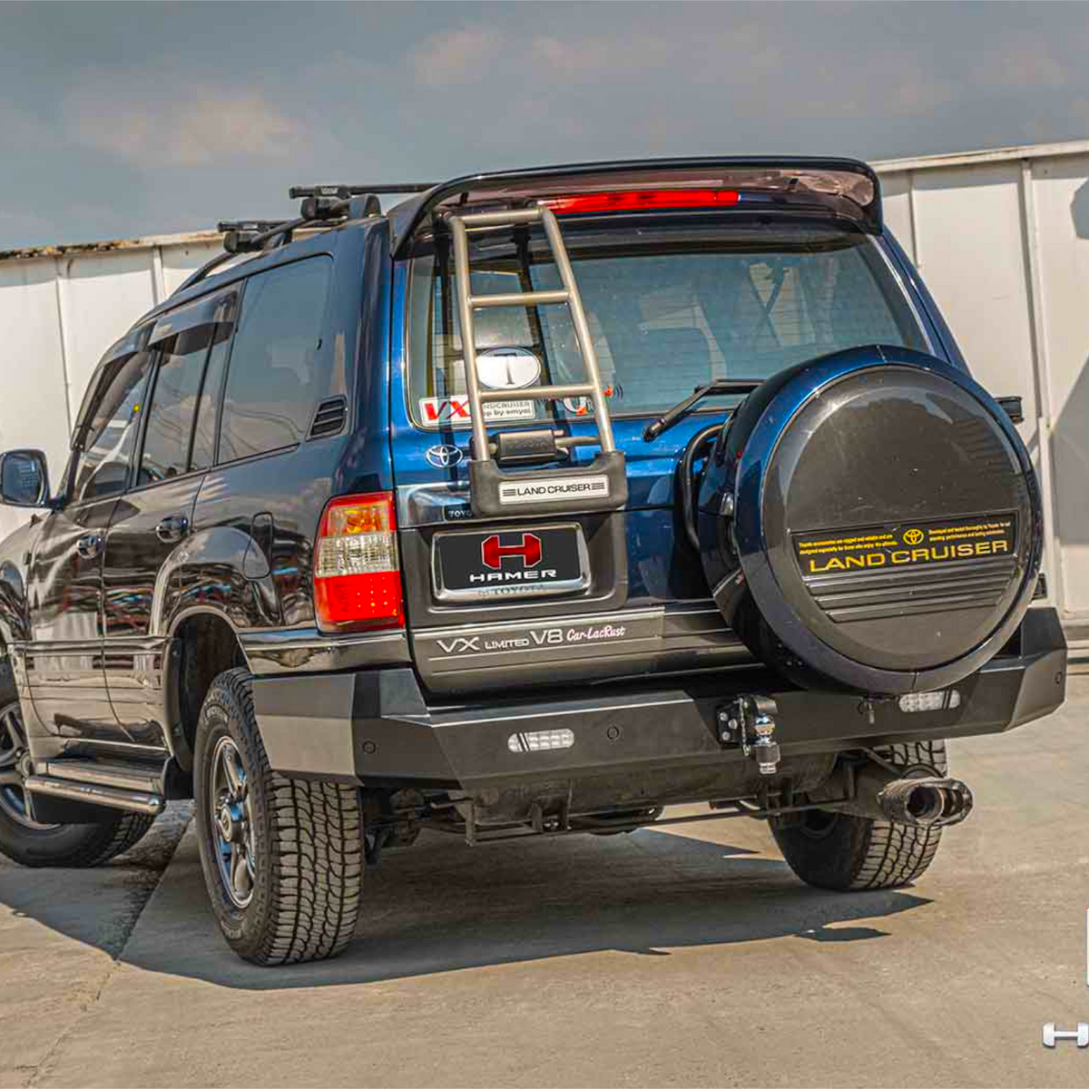 Hamer Toyota Land Cruiser 100 King Series Rear Bumper - Hamer product image