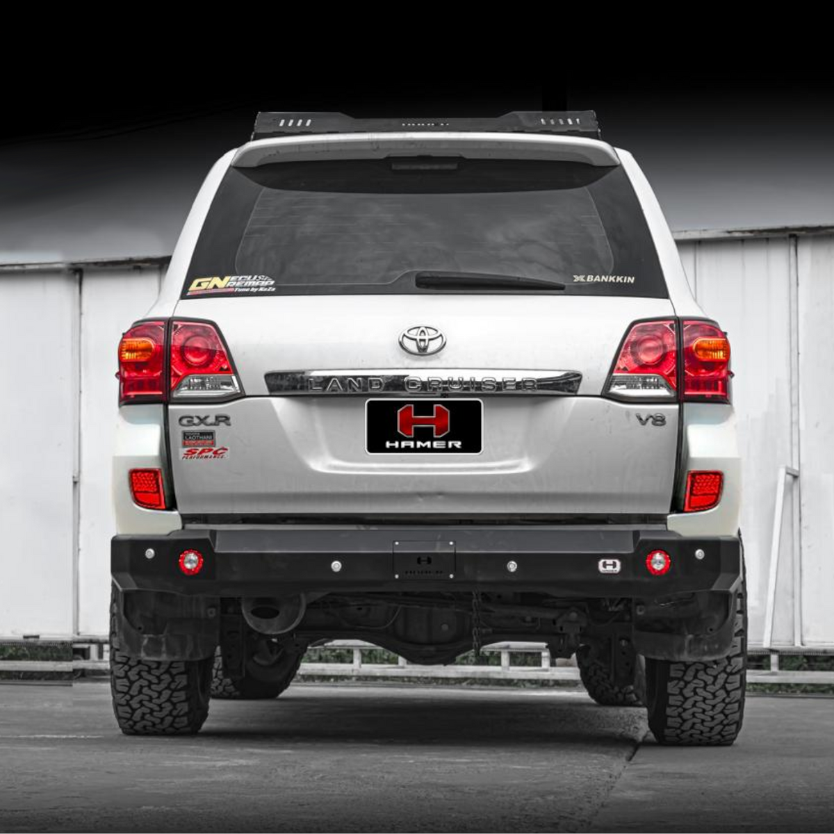Hamer Toyota Land Cruiser 200 2008 – 2021 Night Hawk Rear Bumper - Hamer product image