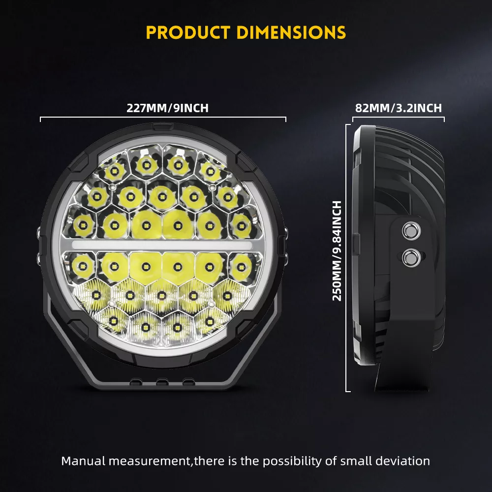 Roamer 9" Extrema LED Spotlights