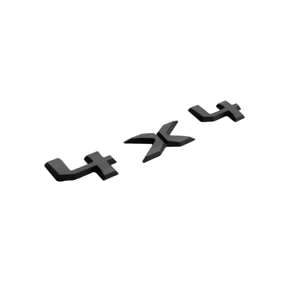 Ford Ranger 3D "4X4" Logo Black