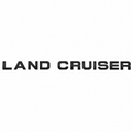 Toyota 3D "Land Cruiser" Logo Black