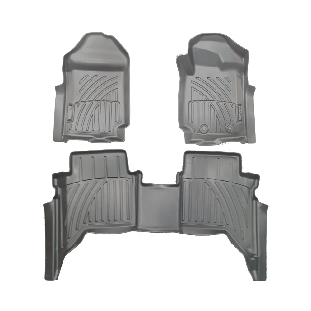 Ford Ranger 12-21 3D Foot Mat 4 Door 3pcs