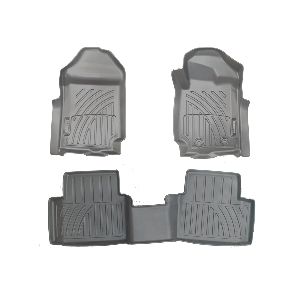 Ford Ranger 12+ 3D Foot Mat 2.5Door 3pcs