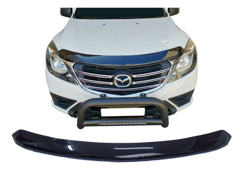 Mazda BT-50 12- 20 Bonnet Guard Black Slim