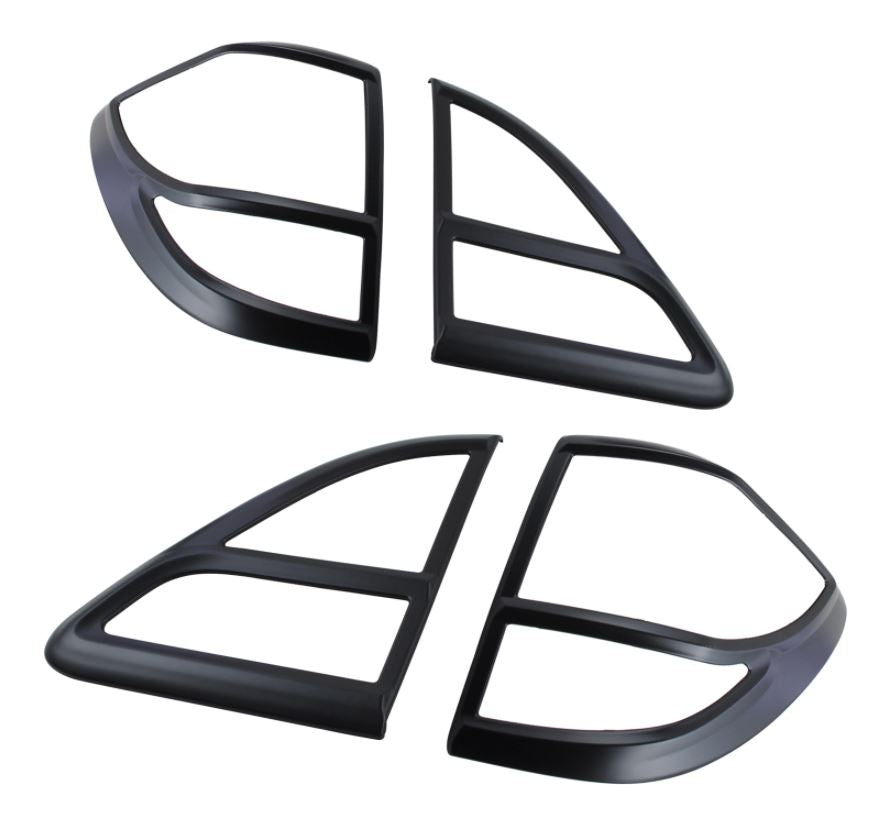 Mazda BT-50 2012-2020 Taillight Covers Matt Black