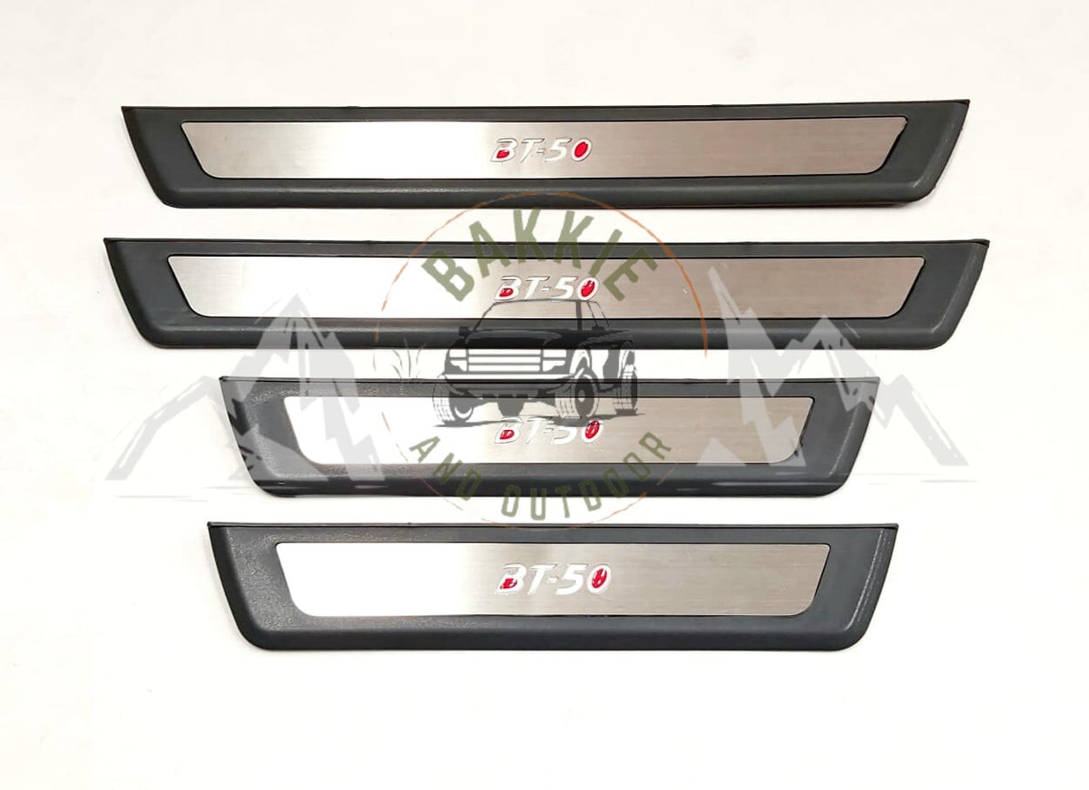 Mazda BT-50 12+18 S/Steel LED Scuff Plate OEM Styl