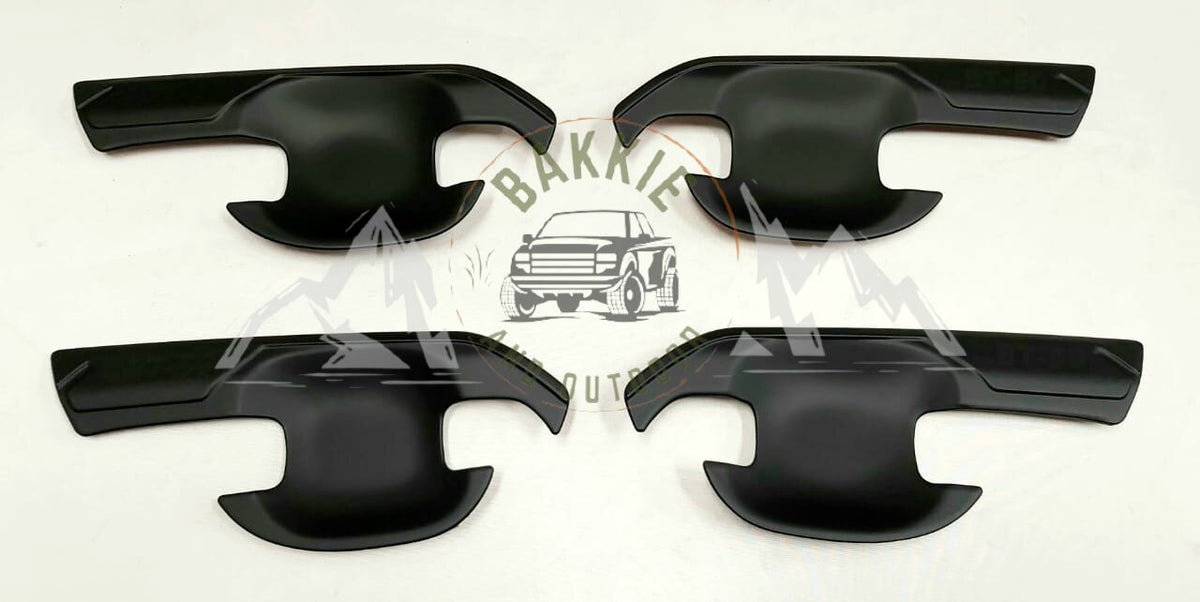 Mazda BT-50 2021+ 4PCS Door Handle Cup Matt Black