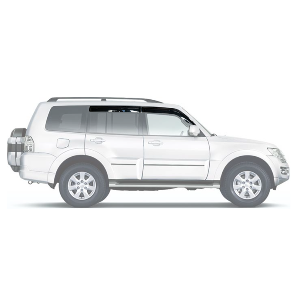 Mitsubishi Pajero 2006-2021 Weather Guards G/B