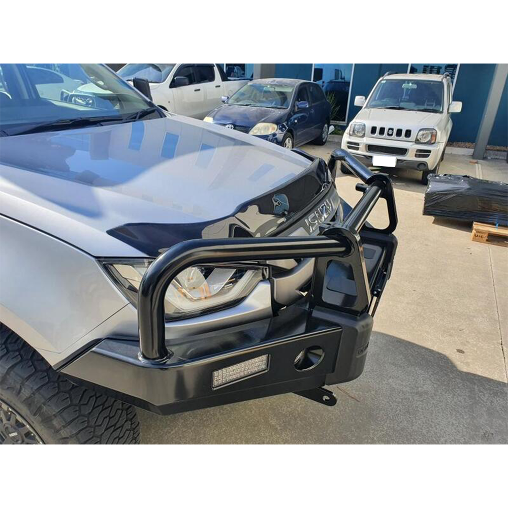 Isuzu MUX 21-25 Bonnet Guard Small Black