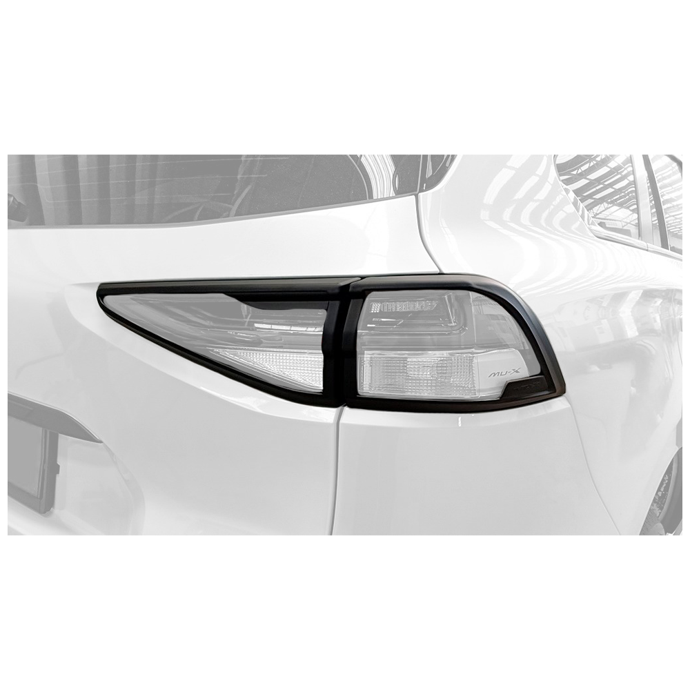 Isuzu MUX 21+ Tail Light Covers Matt Black