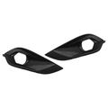 Isuzu MUX 21+ Fog Light Cover Matt Black