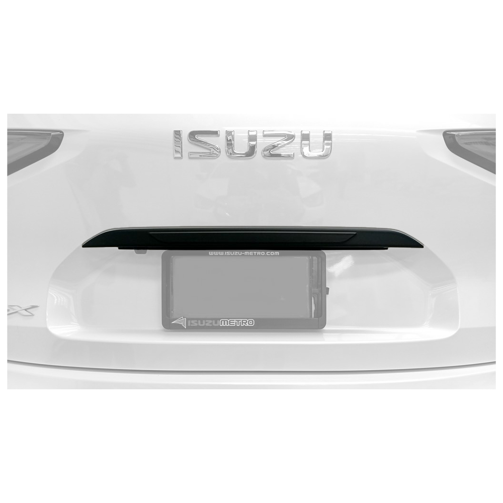 Isuzu MUX 21+ Rear Trunk Lid Cover Matt Black