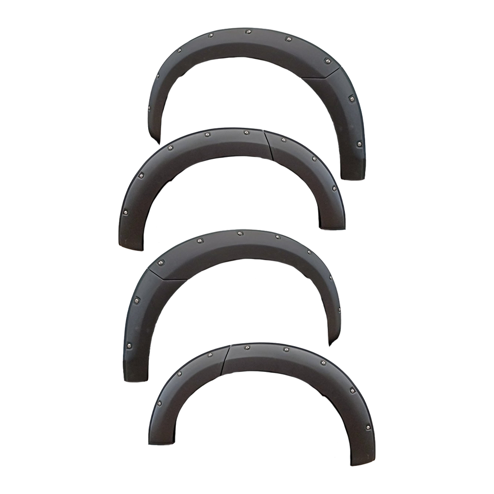 Isuzu MUX 21+ V3 Fender Flares Matt Black
