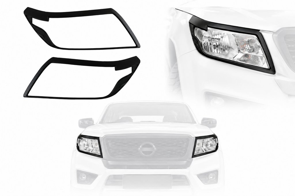 Nissan Navara 16-20 V1 Headlight Covers MB